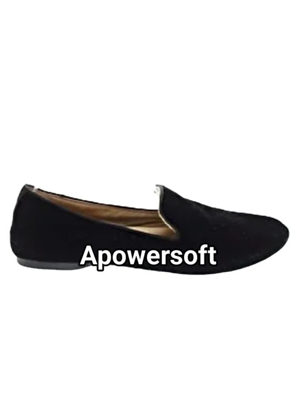 Birdies The Starling Black Velvet Loafers Flats Size 7